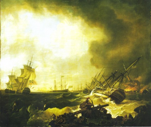 The Battle of Quiberon Bay, 21 November 1759, the Day After