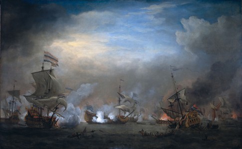 Battle of Texel (Slag bij Kijkduin), August 21st, 1673