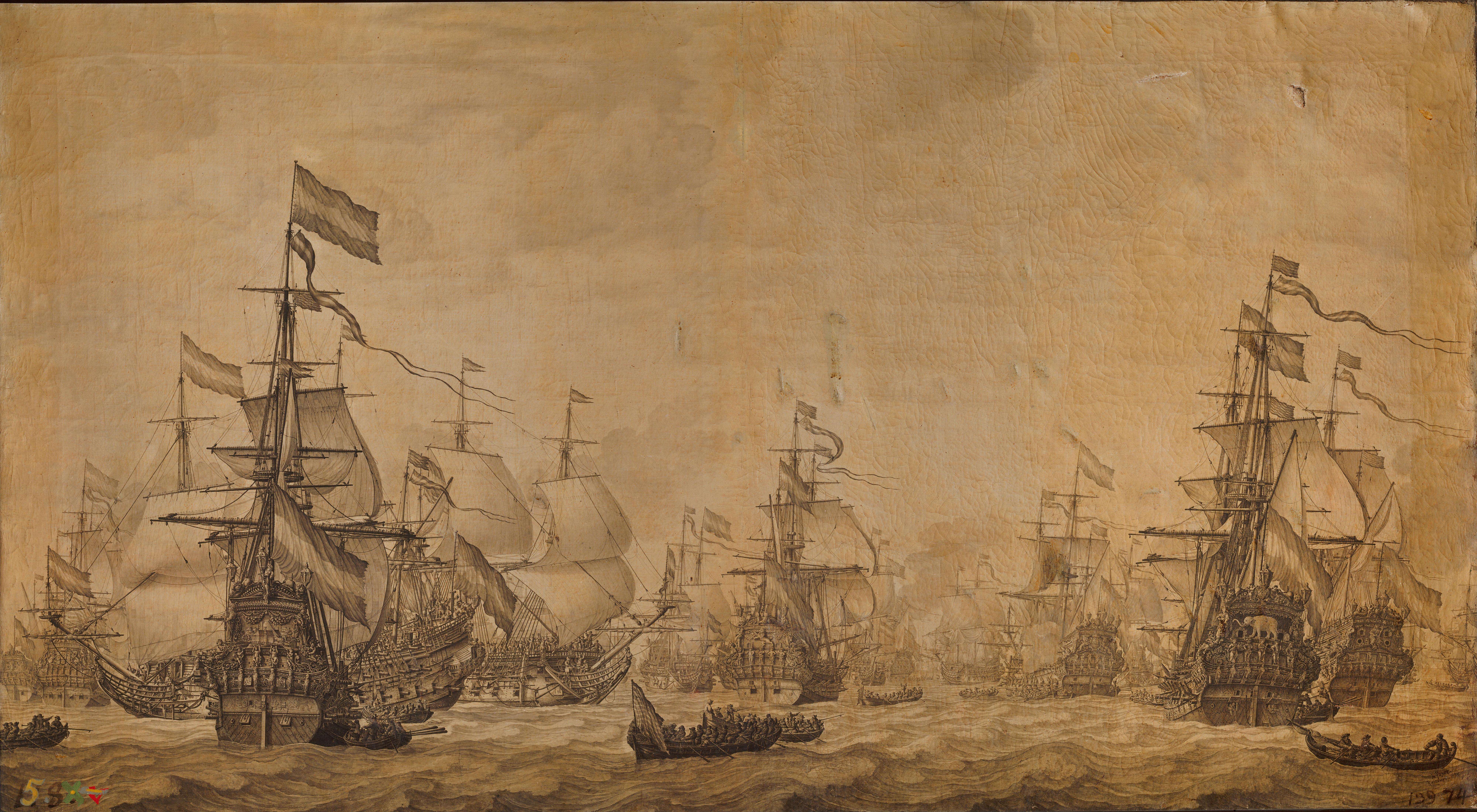 The-Dutch-Fleet-Under-Sail-Willem-Van-De